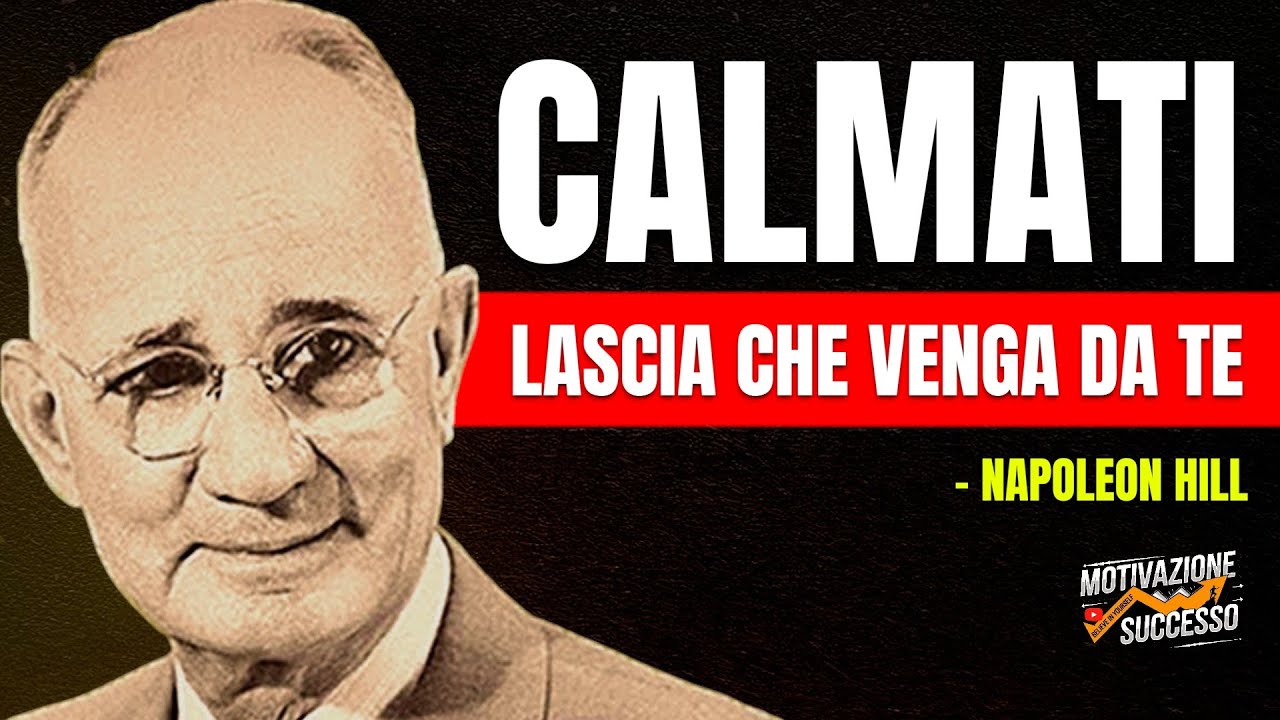 Ascolta questo audio per soli 20 minuti: ti sorprenderà | Napoleon Hill Motivazione e Sucesso