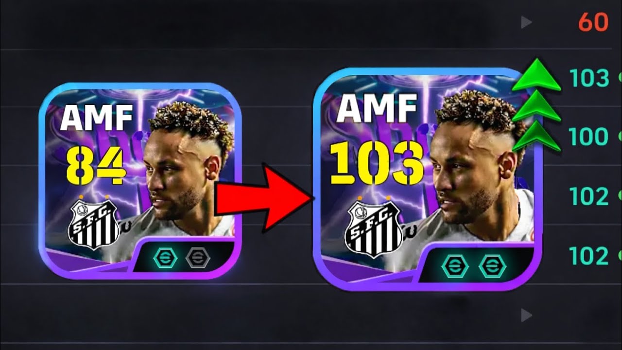 نيمار بليتز الوحش وصل 103  | أقوى تطوير في eFootball 26