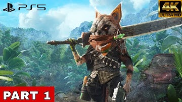 BIOMUTANT PS5 Gameplay Walkthrough Part 1 FULL GAME - MERCENARY CLASS - [4K 60FPS] - No Commentary