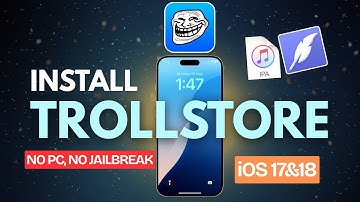 Install TrollStore on iOS 17 & 18 Without Jailbreak or PC | Install IPA Files on iPhone & iPad