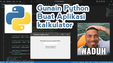 Kalkulator Tagihan Listeik dengan Python