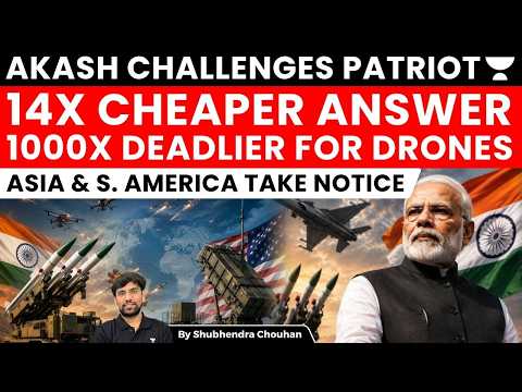 India’s Akash vs US Patriot: 14X Cheaper Missile System Changing Global Air Defence