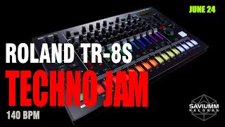 Techno Jam | Roland TR-8S
