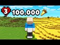 Jai cultiv 100 000 carottes dore dans minecraft hardcore 