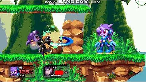 SSF2 Freedom Planet Smash-Up: Custom Lilac (by Lexter)