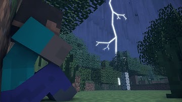 Lightning Thunderstorm - Mine-imator Tutorial