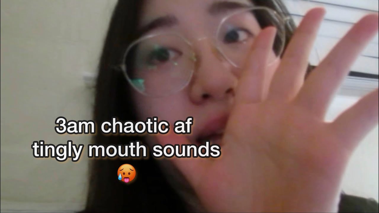 THIS IS A TEST 🤨 ASMR chAotic mic test, camera touching, mouth sounds 🤍🤍🤍