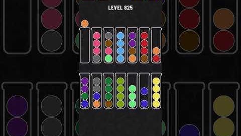 Ball Sort Puzzle - Level 825