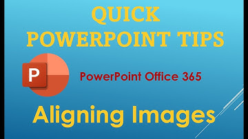 Quick PowerPoint Tips Shorts: Aligning Images