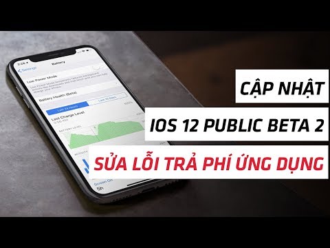 Cập nhật iOS 12 Public Beta 2 – sửa lỗi trả phí ứng dụng 2 lần | Điện Thoại Vui