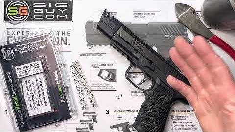 Compensator not running properly on your SIG Sauer? Try this!