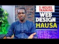Web design hausa 5 hrs training course  divi themes hausa 