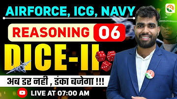 Dice - 2 | Airforce, Navy | Airforce Reasoning Classes |  Reasoning Classes for Airforce