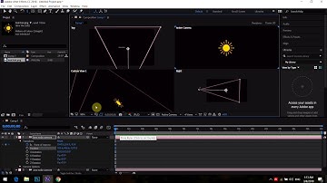 Hướng dẫn sử dụng thuộc tính camera trong after effect