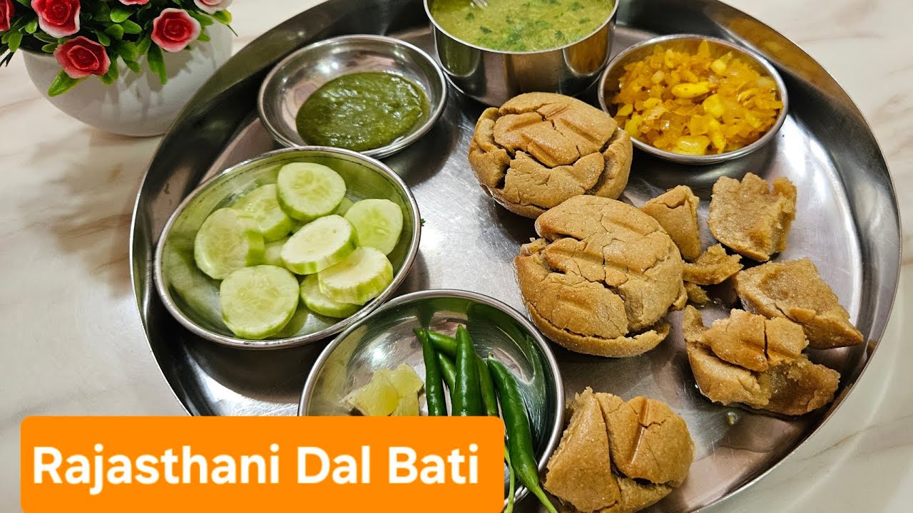 Rajasthani Dal Bati Recipe | राजस्थानी दाल बाटी #DalBatiRecipe # ...