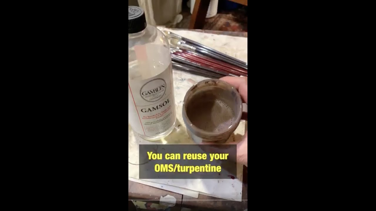 How to clean ARTISTS OIL BRUSHES - Updated 2023 Yep I still use Baby Oil  but. 