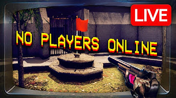 Playing a Game with No Players Online - LIVE 🔴