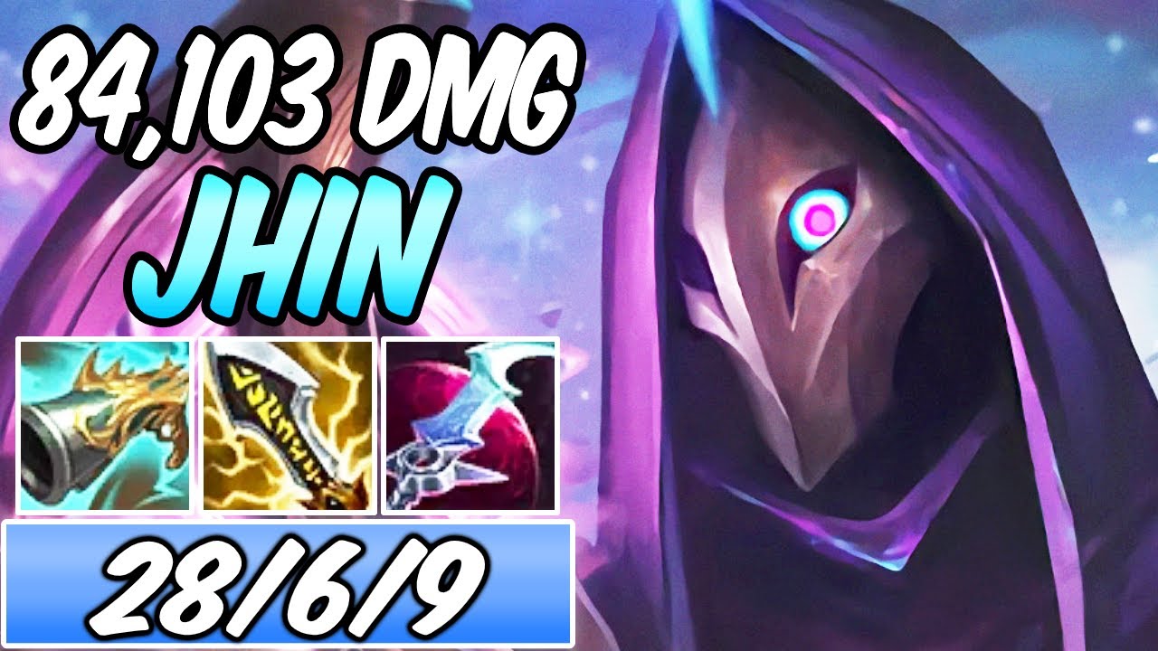 INSANE JHIN MID ADC ECLIPSE 100% CRIT Lethality Dark Harvest | New