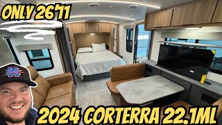 Best Looking RV for a Couple? 2024 Corterra 22.1ML | Travel Trailer under 27 Feet! by The RV Hunter 1,061 views 3 weeks ago 11 minutes, 26 seconds