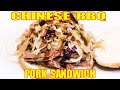 Chinese BBQ Pork Sandwich with Asian Cole Slaw - The Wolfe Pit