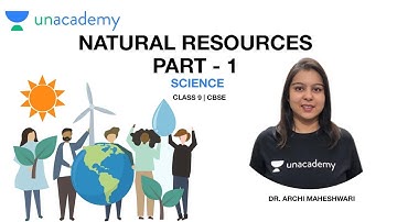 Natural Resources | Part 1 | Science | Class 9 | CBSE | Dr Archi Ma