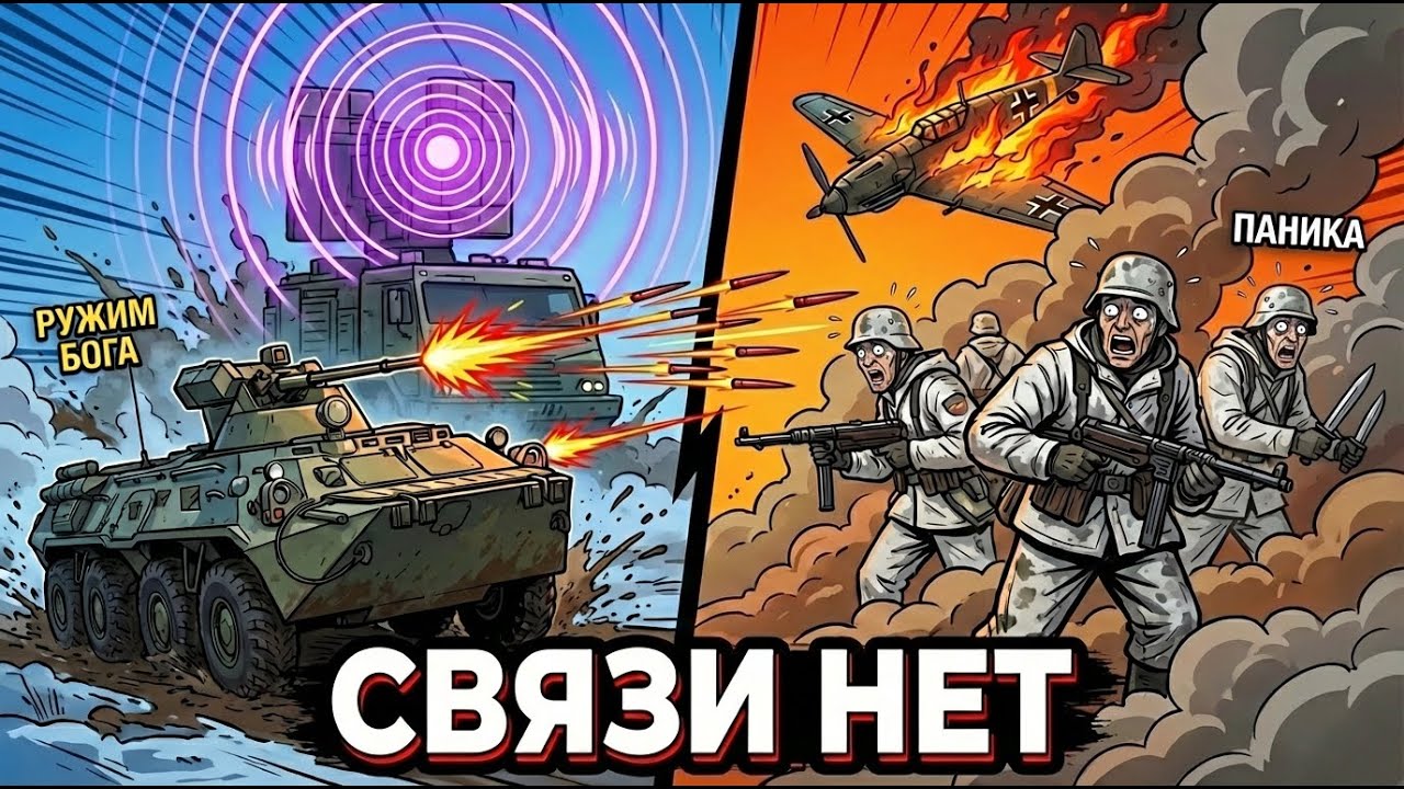 ЧТО ЕСЛИ РЭБ «КРАСУХА-4» СОЖЖЕТ ЭЛЕКТРОНИКУ ВЕРМАХТА НА КУРСКОЙ ДУГЕ?