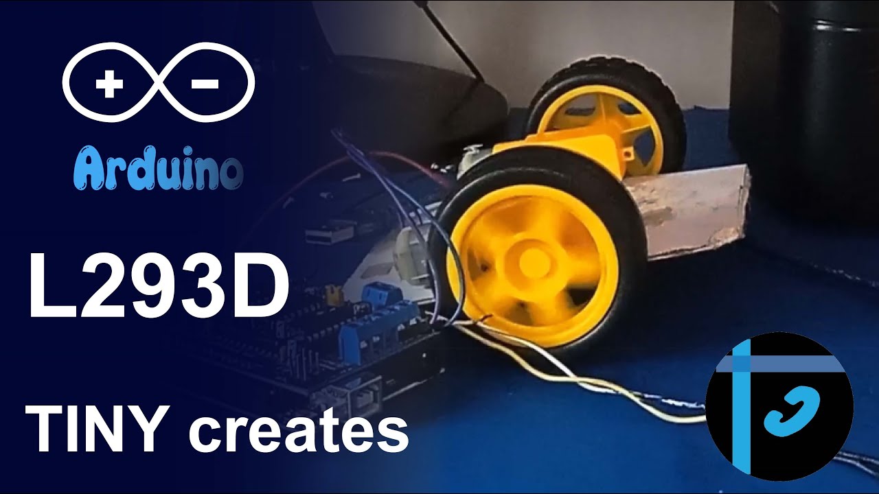 How to Use L293D Motor Driver with Arduino | Control DC Motors Easily 🚗 ...