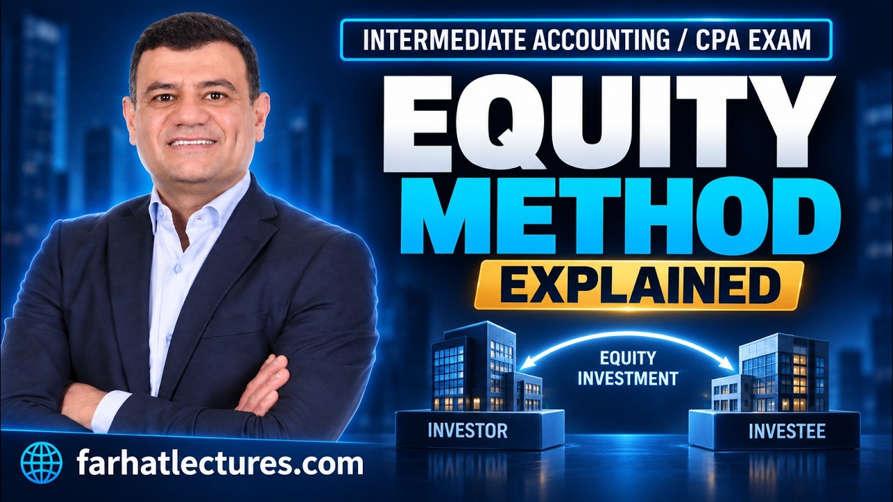 Equity Method of Accounting for Investments - YouTube