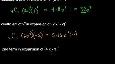 Finding a Specific Coefficient or Term in a Binomial Expansion