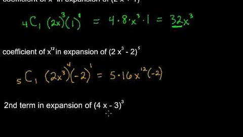 Finding a Specific Coefficient or Term in a Binomial Expansion