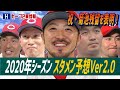 広島カープ開幕スタメンオーダー予想2020【１２月時点Ver2.0】
