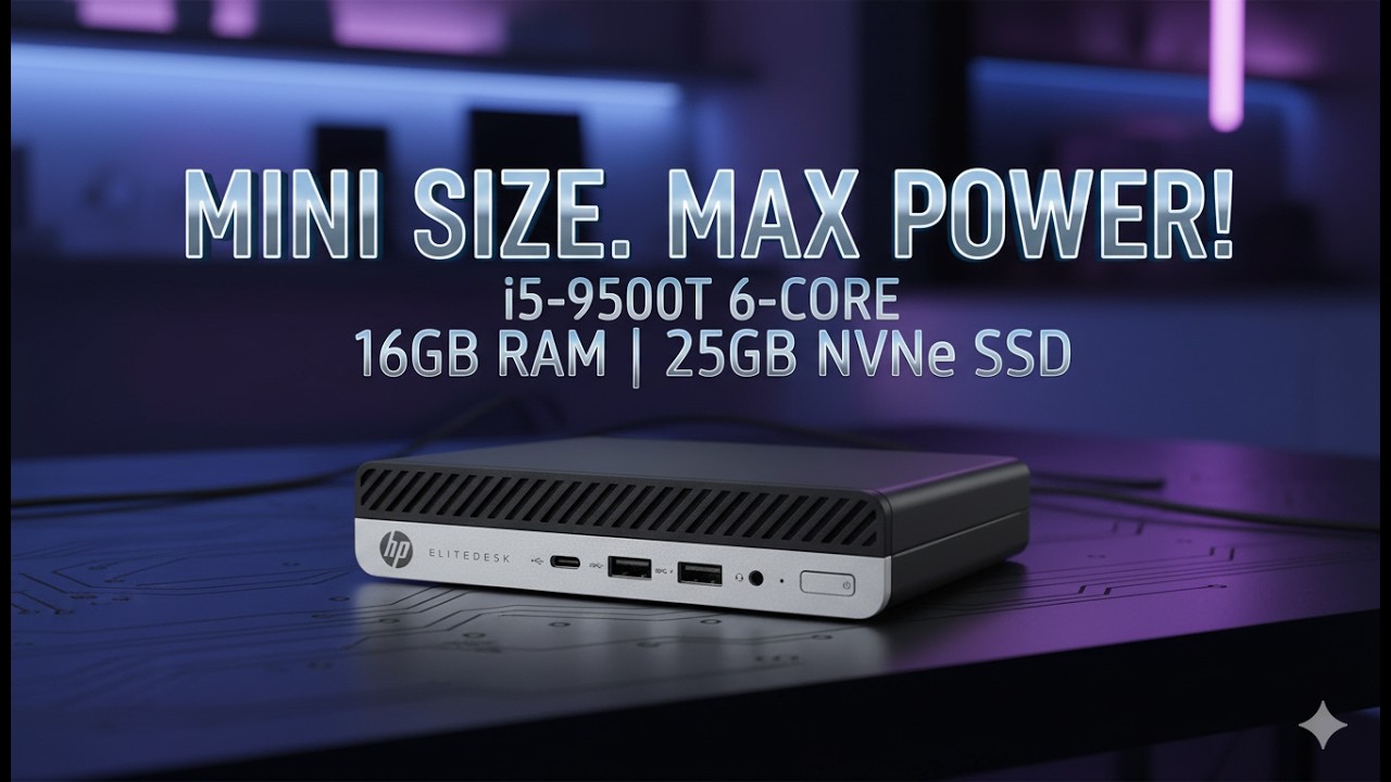 H P EliteDesk 800 G5 Mini Review – i5-9500T Mini PC Worth It