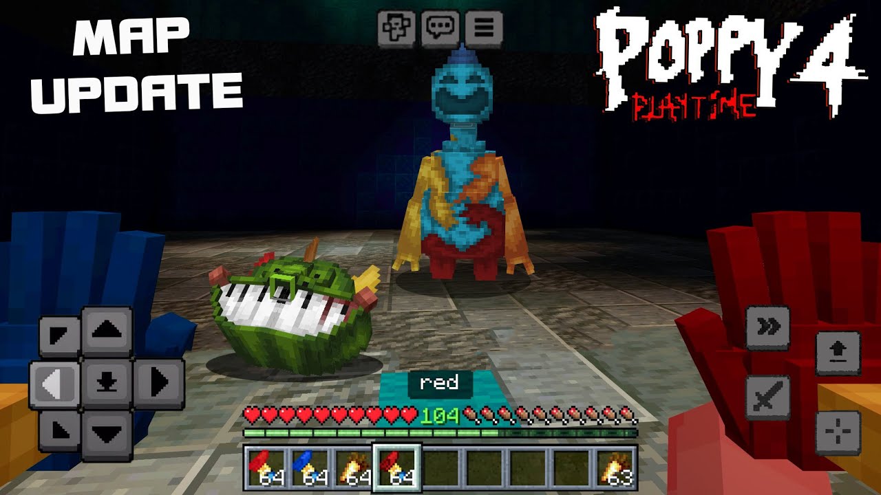 [Update][Full Gameplay] Poppy Playtime Chapter 4 - Minecraft map