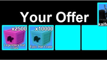Giving A Fan 2500 Legendary Hat Crates In Mining Simulator