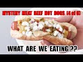 Who Has the Best MYSTERY BEEF Hot Dogs (4 of 6) - WHAT ARE WE EATING??