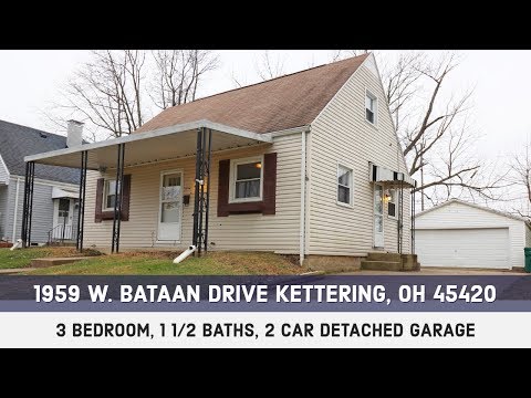 1959 W Bataan Dr, Kettering, OH home video tour