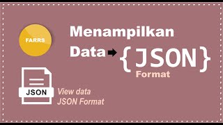 Menampilkan data Mysql Ke format JSON