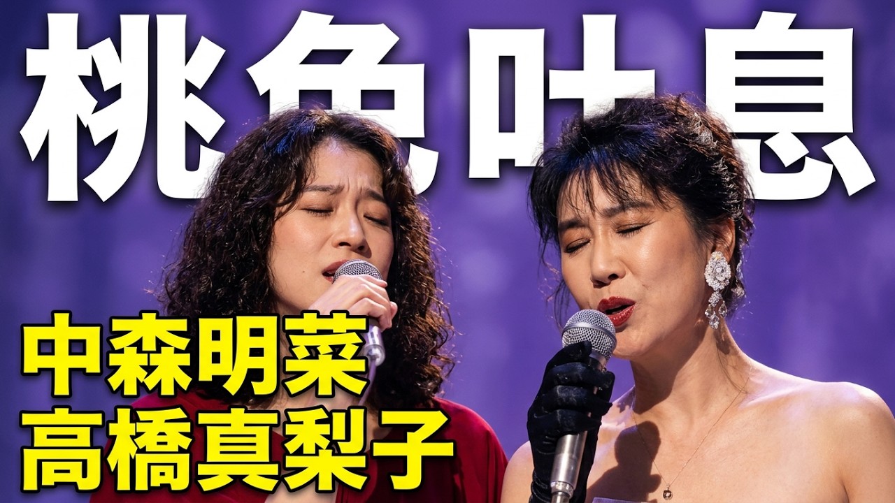 🩷中森明菜 & 高橋真梨子 『桃色吐息』フルver.＃中森明菜 ＃高橋真梨子 ＃歌姫 #明菜 #akina