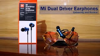 MI Dual Driver In ear Earphones Unboxing and Review