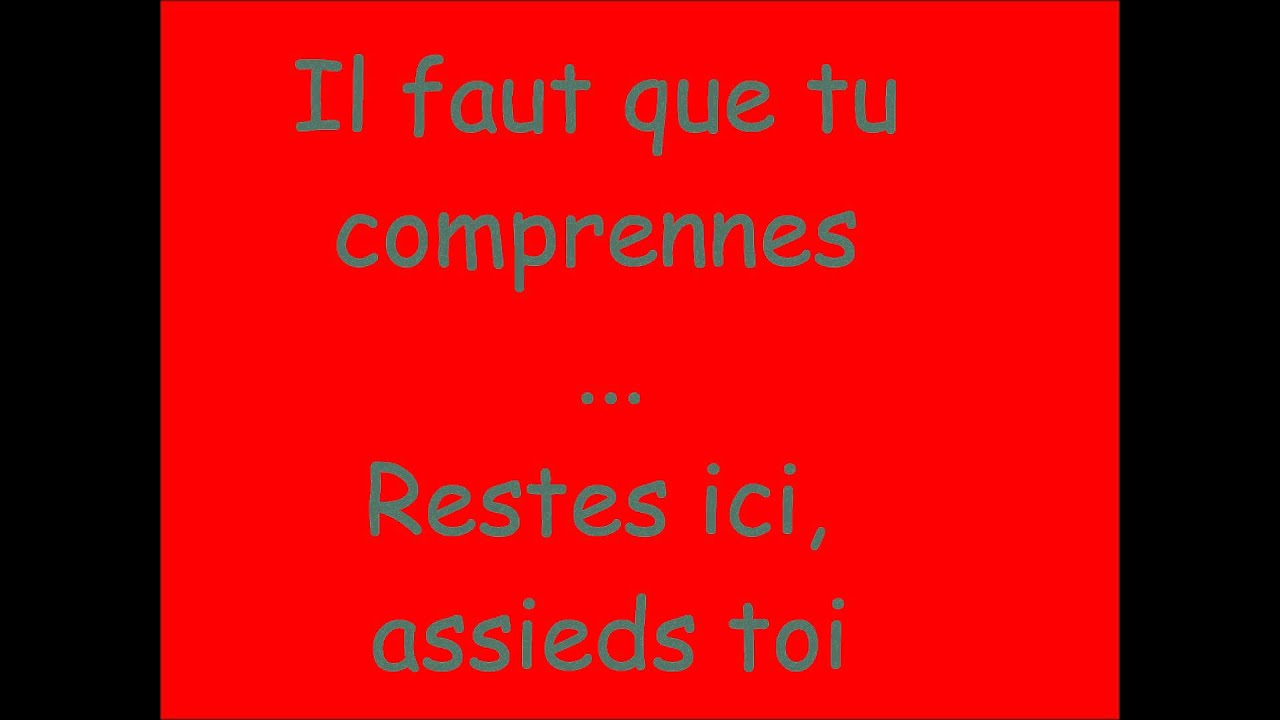 Dimitri Rougeul Je Voudrais Déjà être Roi Paroles