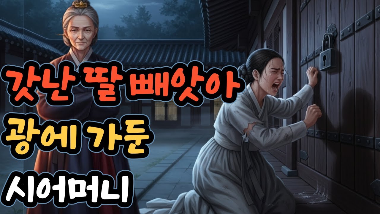 갓난 딸을 빼앗아 광에 가둔 시어머니 | 야담·민담·전설·설화·옛날이야기·오디오북