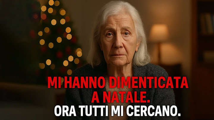 Nonna invisibile a Natale… Ora sono trending su tutti i social