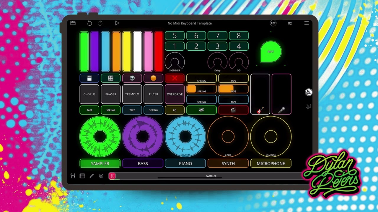 How I Make My Bass Sound in Loopy Pro