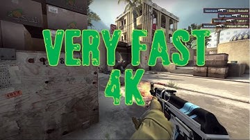 CS:GO Short Frag Movie - Very Fast 4K