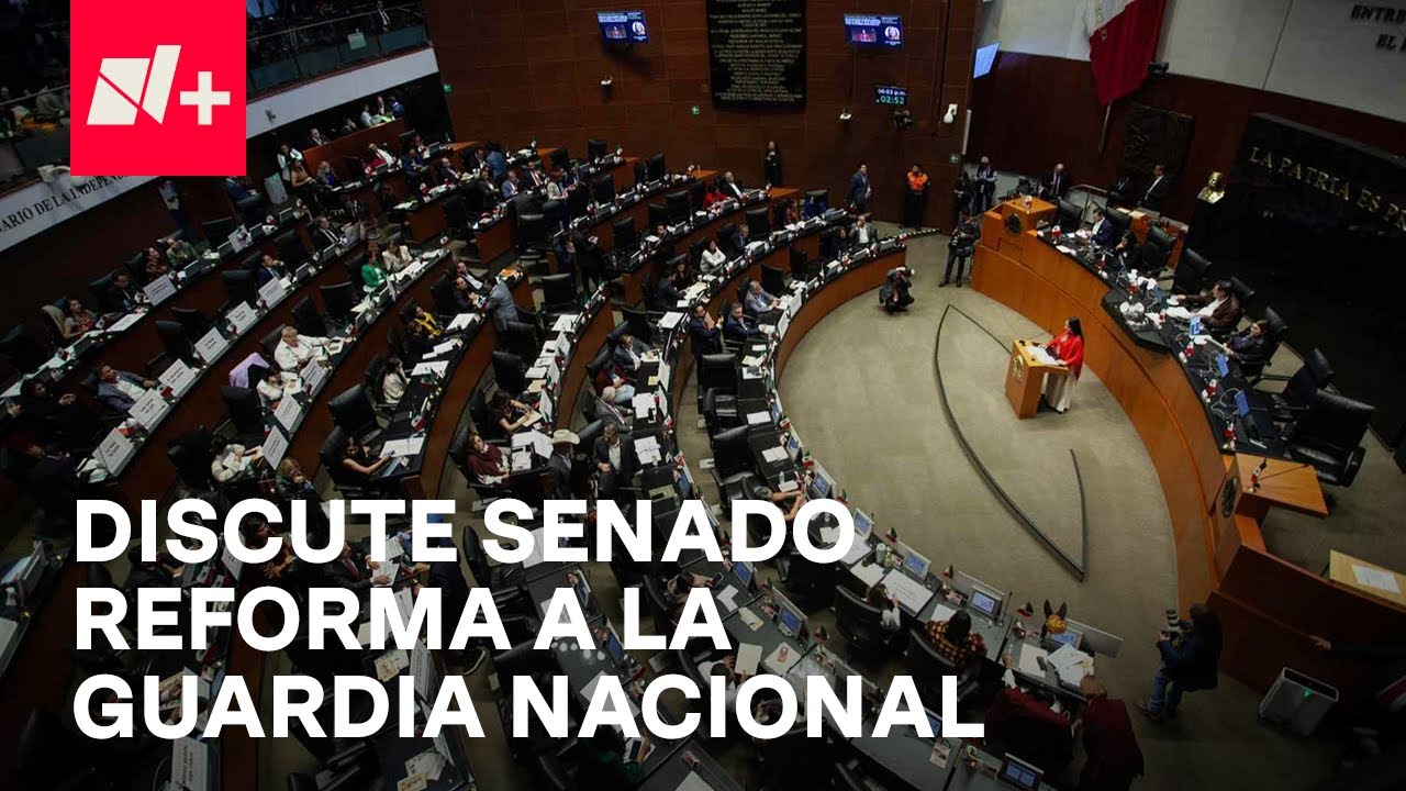 En el Senado Discuten Reforma a la Guardia Nacional - En Punto - YouTube