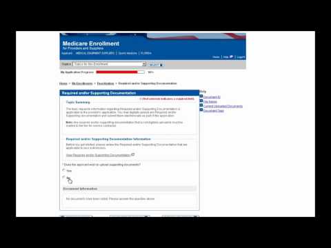 PECOS Enrollment Tutorial – Reactivation for an Organization/Supplier