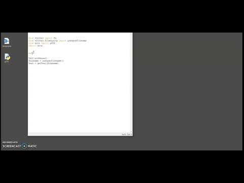 Python gTTS - Word document text to speech