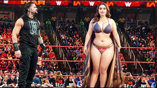Roman Reigns vs. Indian Female WWE Draft Smackdown Live WWE Draft Smackdown Highlights April 26