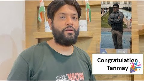 Congratulation Tanmay for .NET Developer