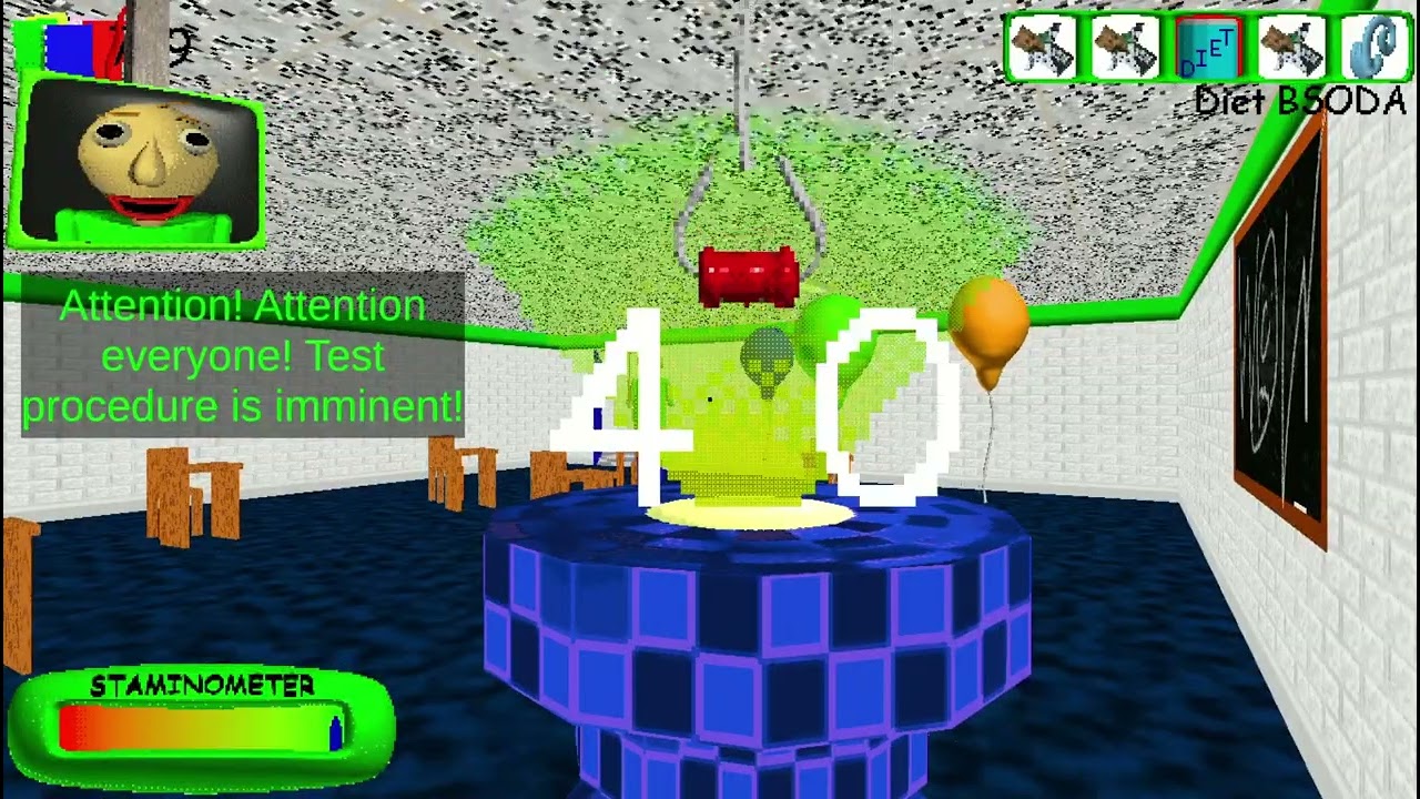 Baldi's Basics Plus got a new upda- Nvm it's not that big